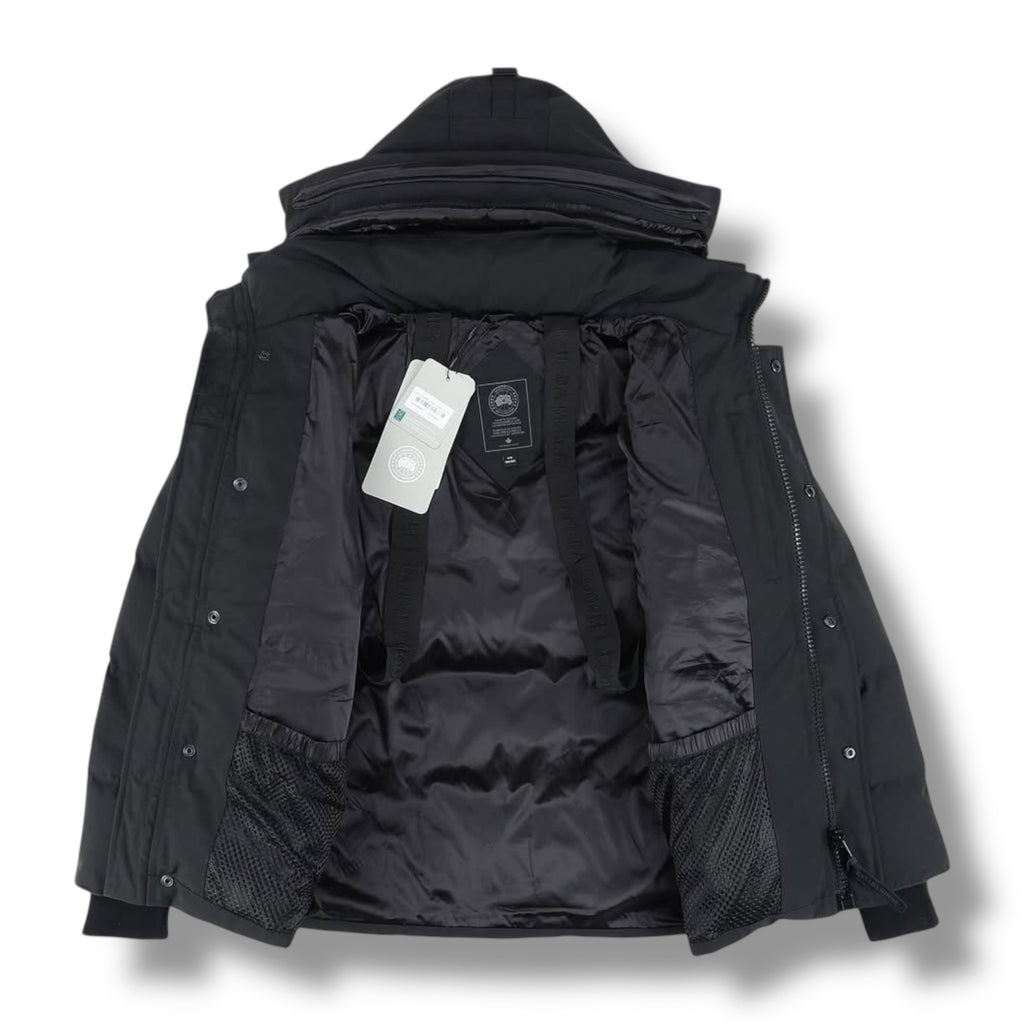 CG Men’s Wyndh Black Logo Parka