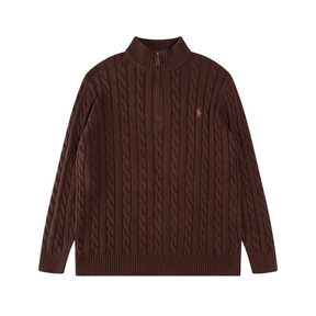 Polo Half Zip Sweater