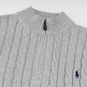 Polo Half Zip Sweater