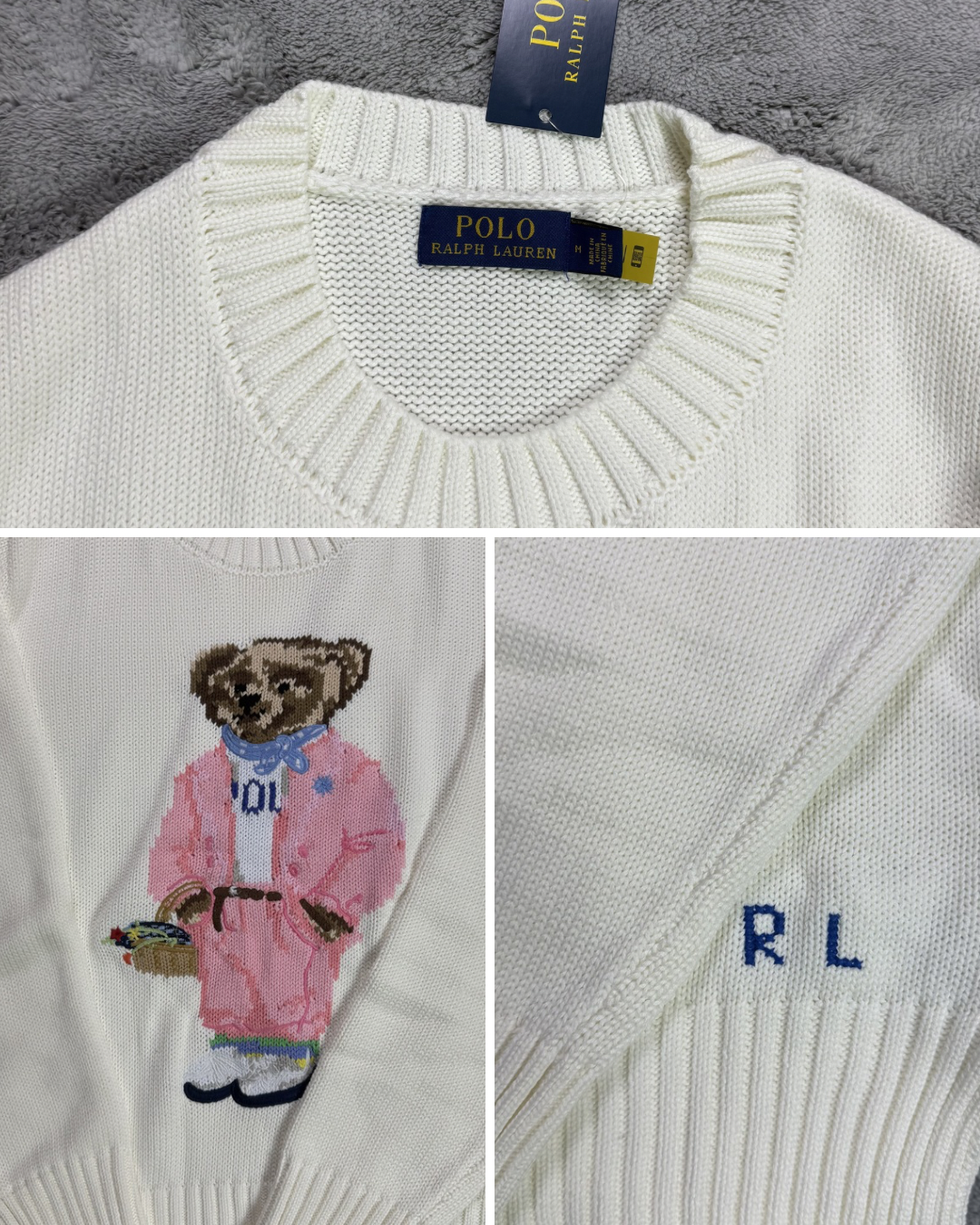 RL Women’s Teddy Bear Knit Jumper
