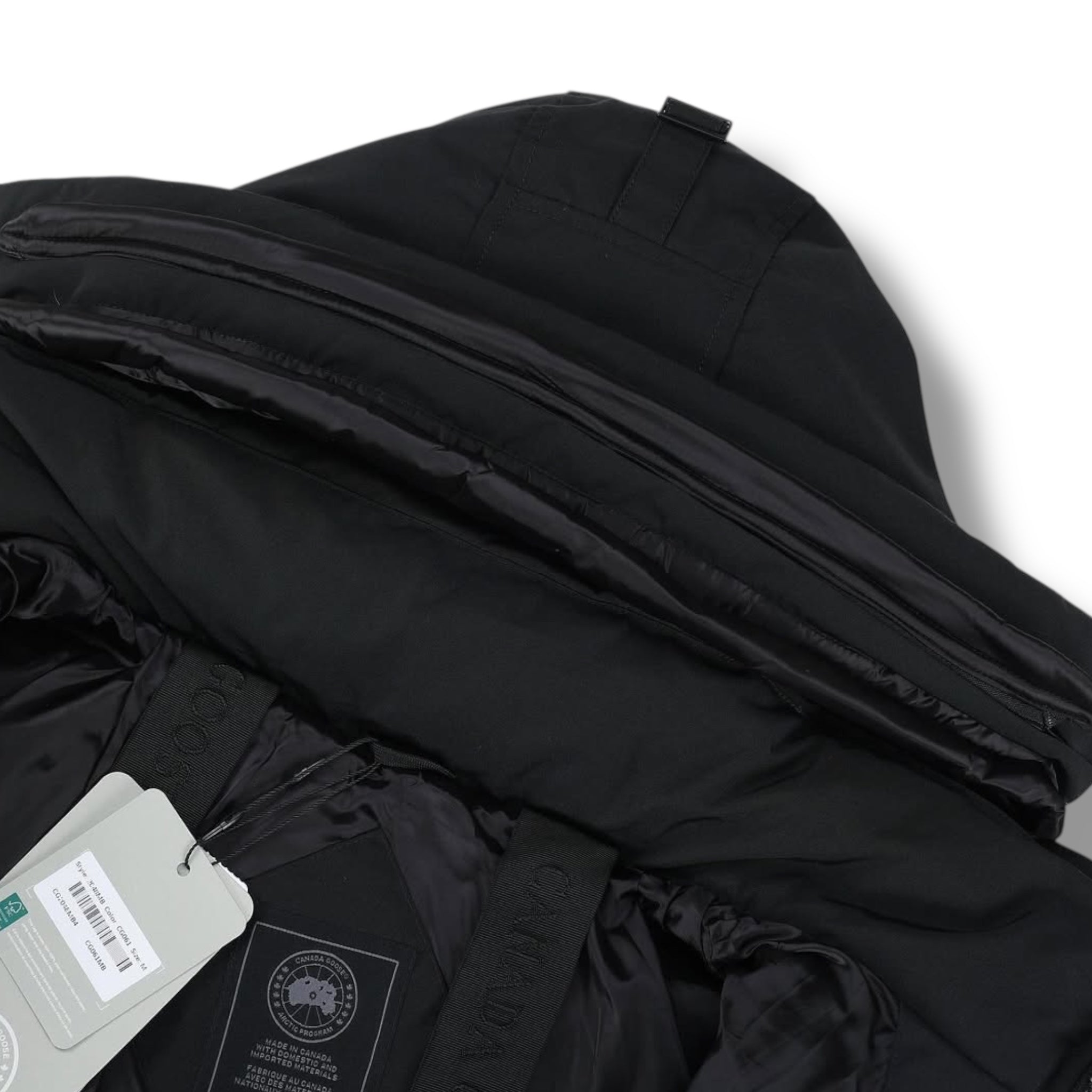 CG Men’s Wyndh Black Logo Parka