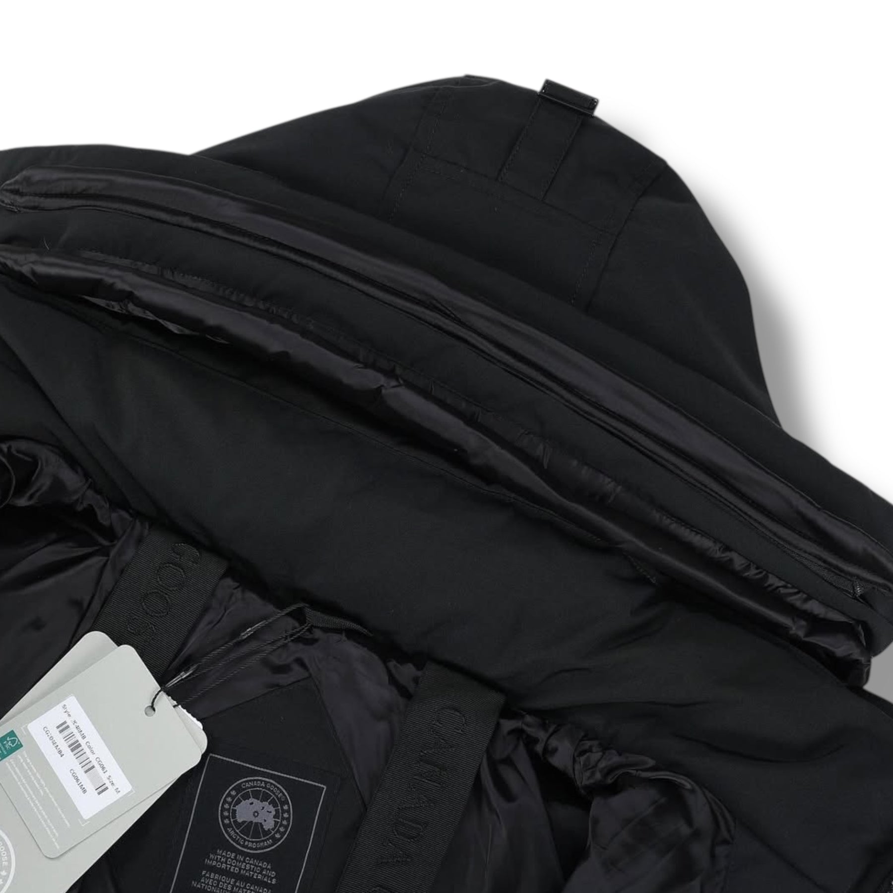 CG Men’s Wyndh Black Logo Parka