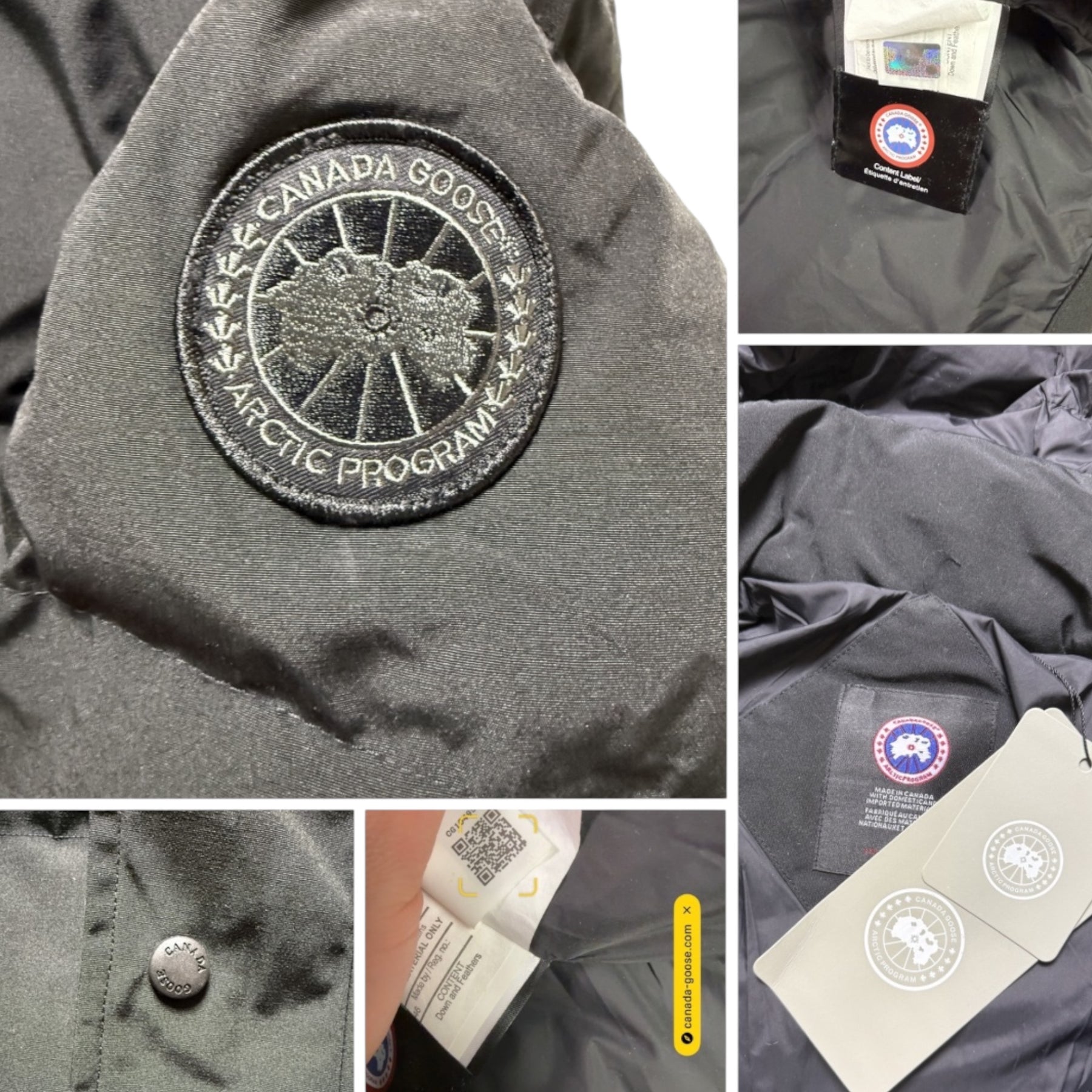 CG Men’s Wyndh Black Logo Parka