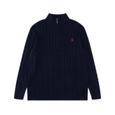 Polo Half Zip Sweater
