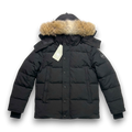 CG Men’s Wyndh Black Logo Parka