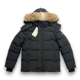 CG Men’s Wyndh Black Logo Parka