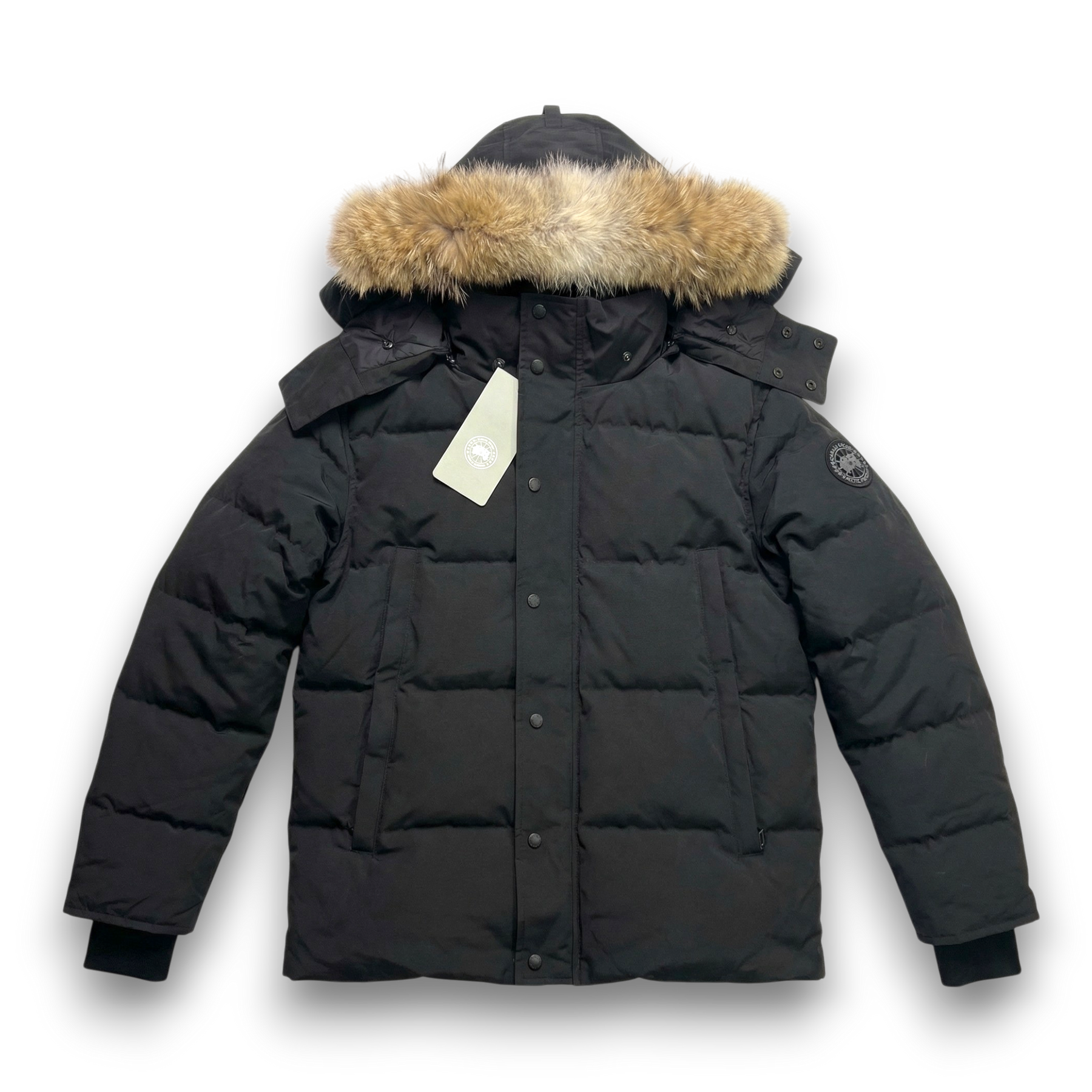 CG Men’s Wyndh Black Logo Parka